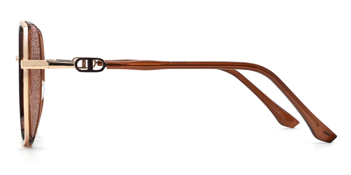 Marron Alexandra Lunettes - Square Glasses