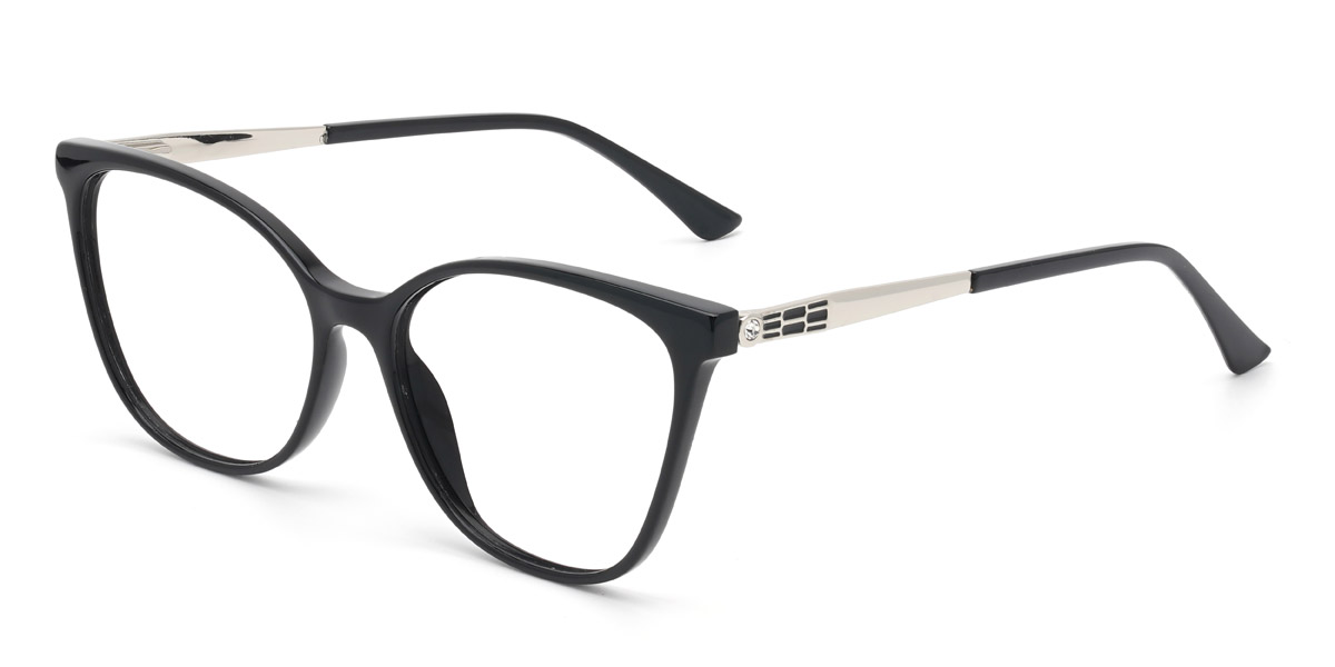 Fekete Carry - Cat Eye Glasses