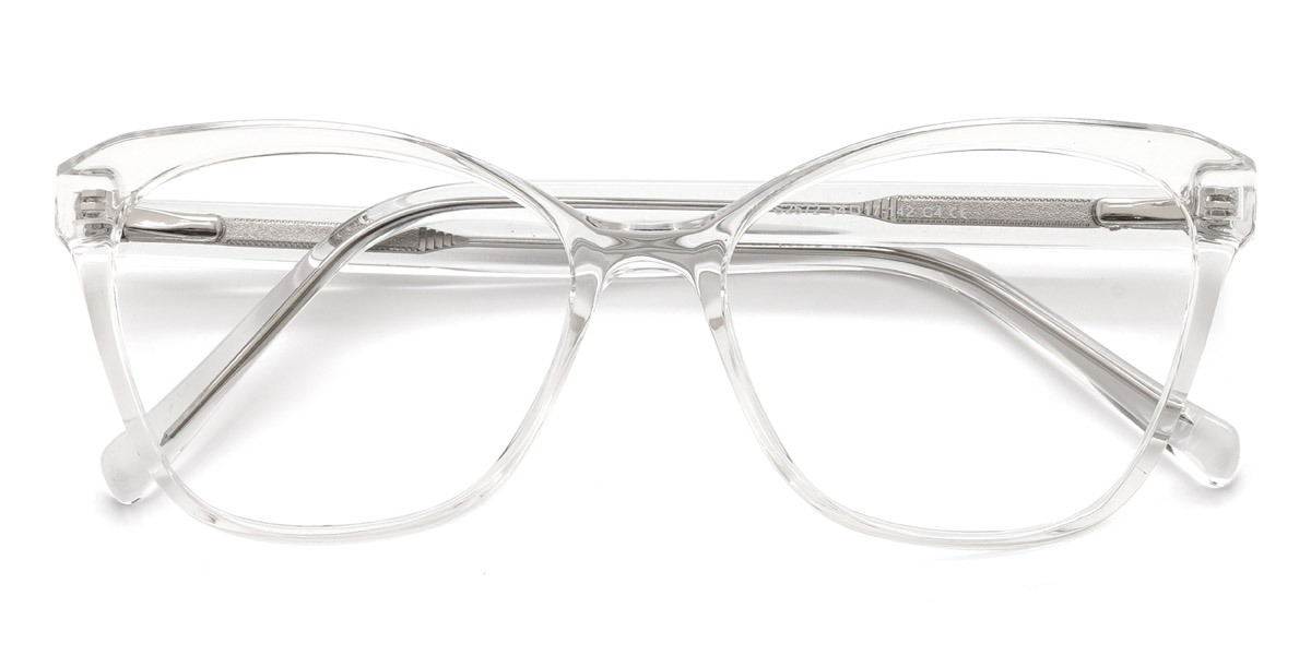 Clear Aimee - Cat Eye Glasses