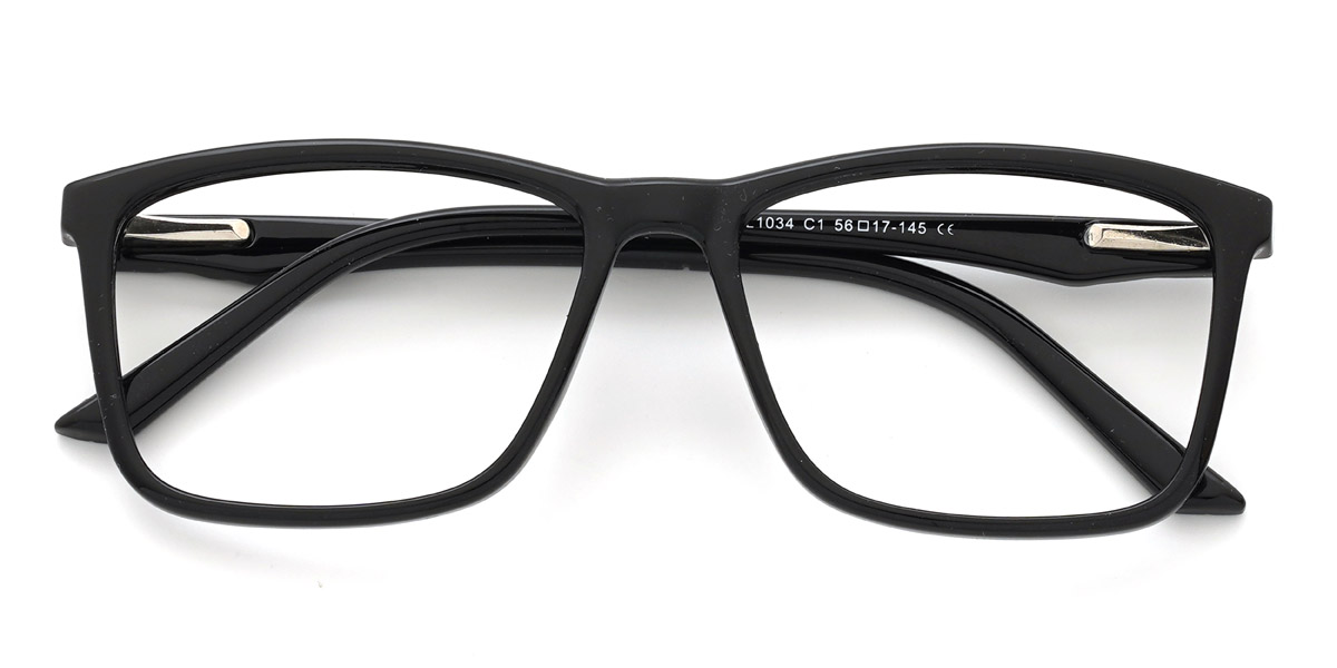 Schwarz Ronaldo - Rectangle Glasses