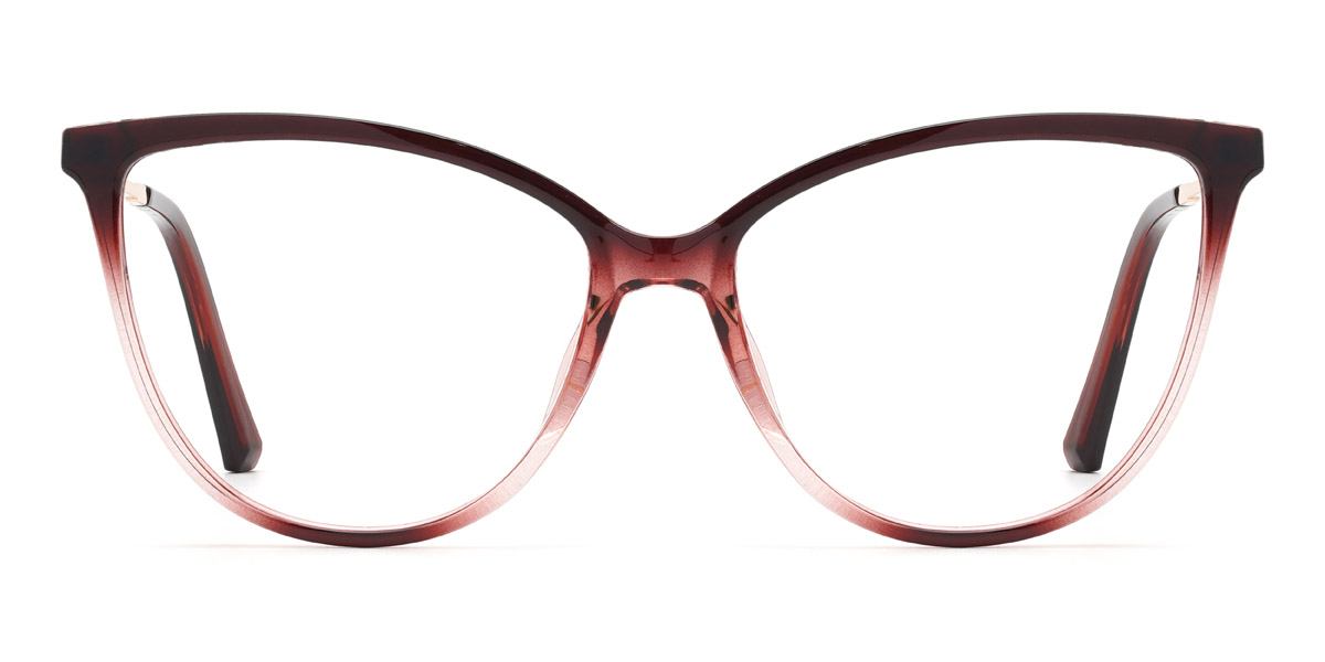 Degradado Rosa Violeta Jennie - Cat Eye Glasses