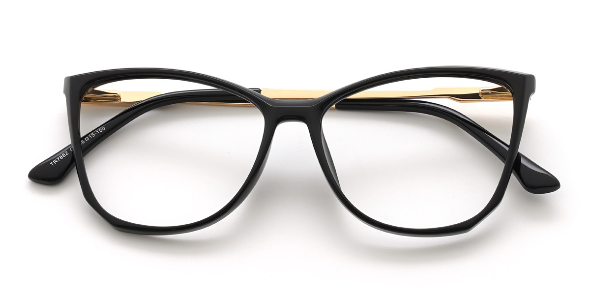 Black Emerald - Cat Eye Glasses