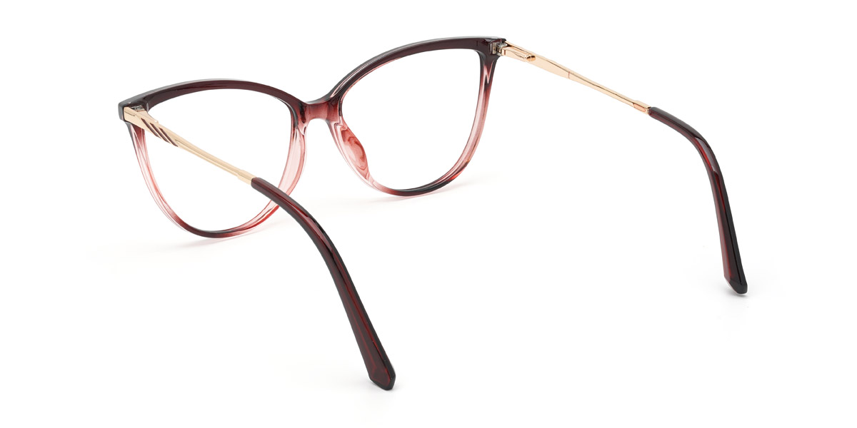 Degradado Rosa Violeta Jennie - Cat Eye Glasses