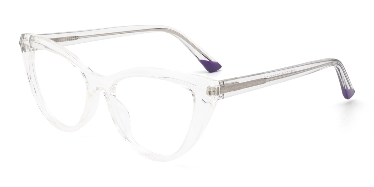 Clear Olga - Cat Eye Glasses