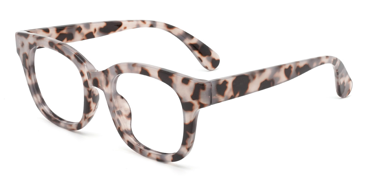 Ivory Tortoiseshell Wanda - Square Glasses