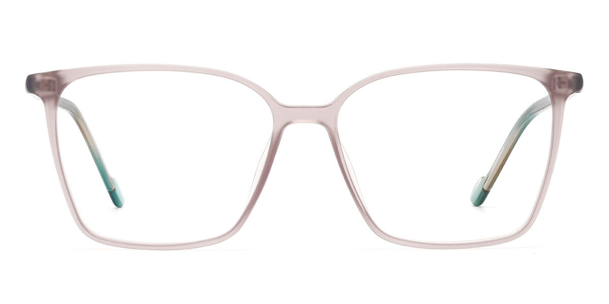 Light Pink Rowell Glasses - Rectangle Glasses