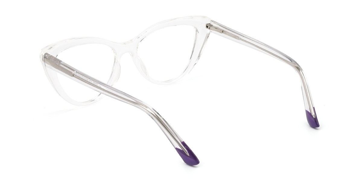 Clear Olga - Cat Eye Glasses