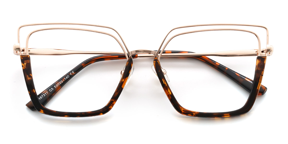 Tortoiseshell Marija - Square Glasses