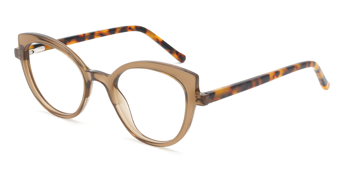 Marrón Prima - Cat Eye Glasses