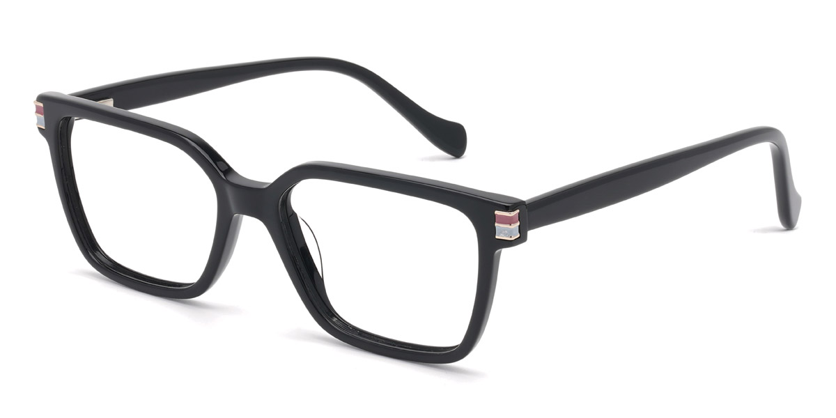 Negro Jozsi Gafas - Rectangle Glasses