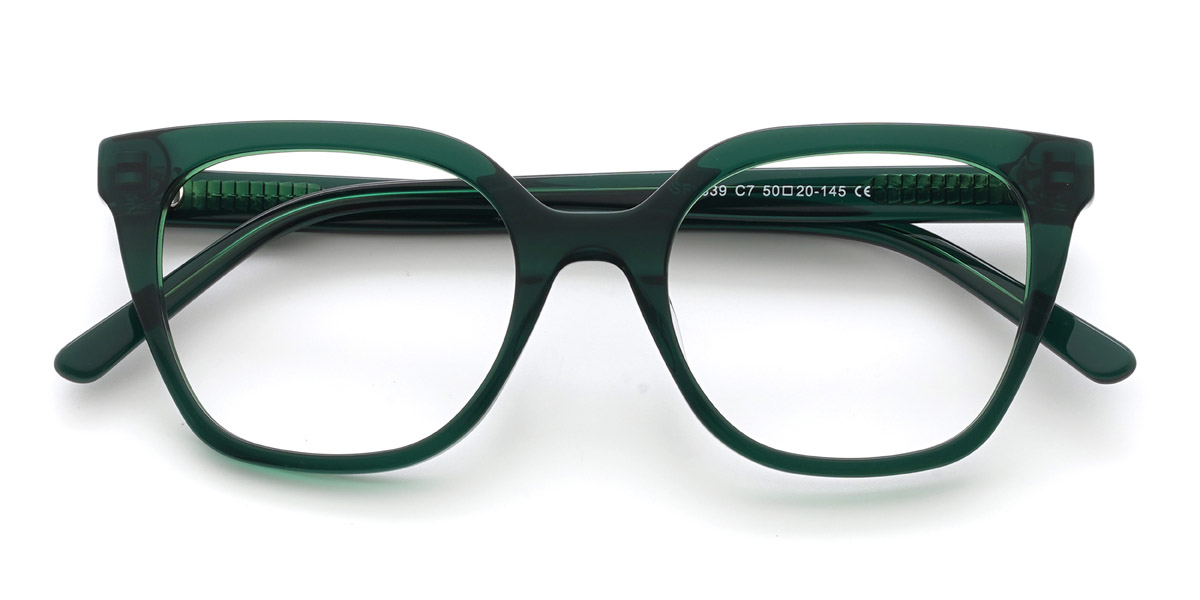 Profundo Verde Martina - Square Glasses