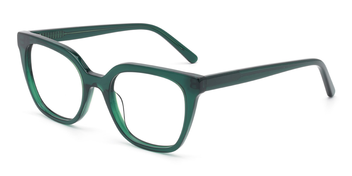 Profundo Verde Martina - Square Glasses