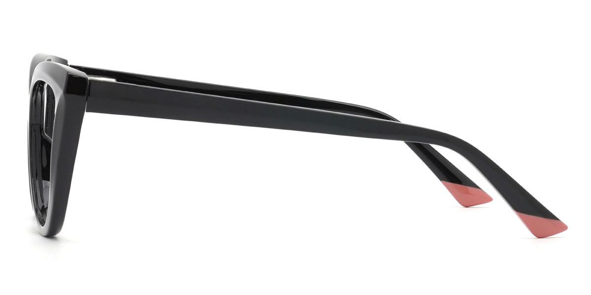 Black Olga Glasses - Cat Eye Glasses