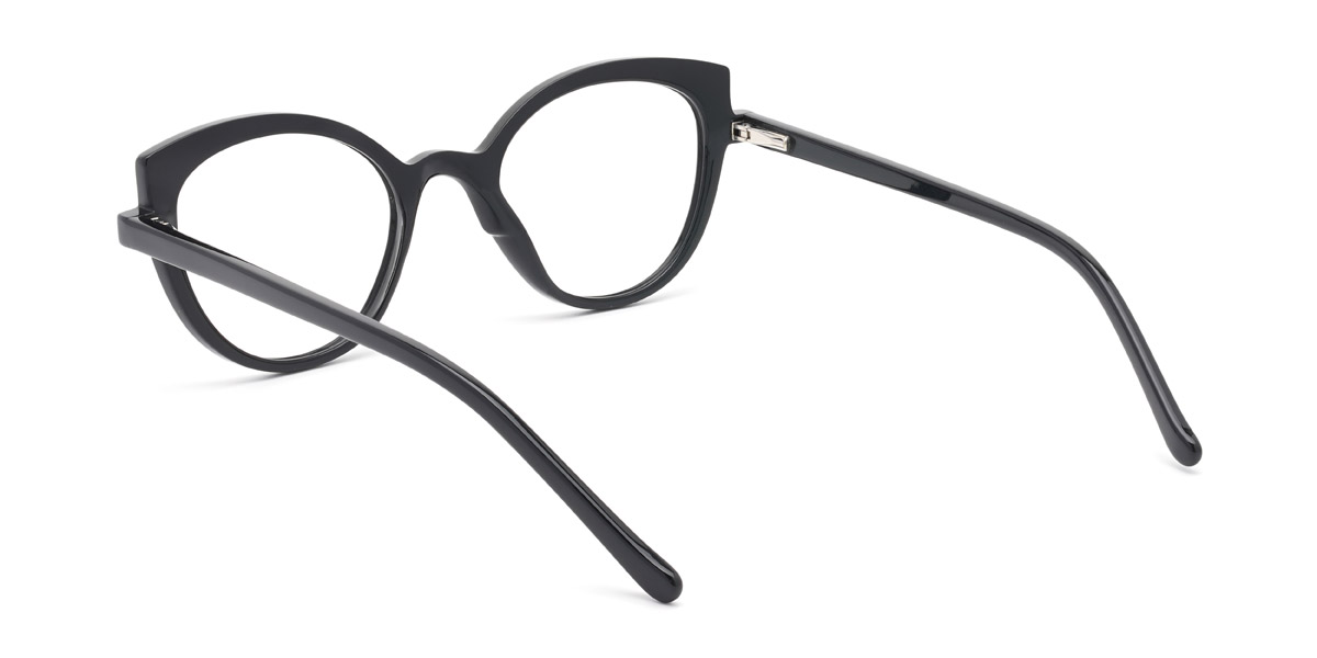 Black Prima - Cat Eye Glasses