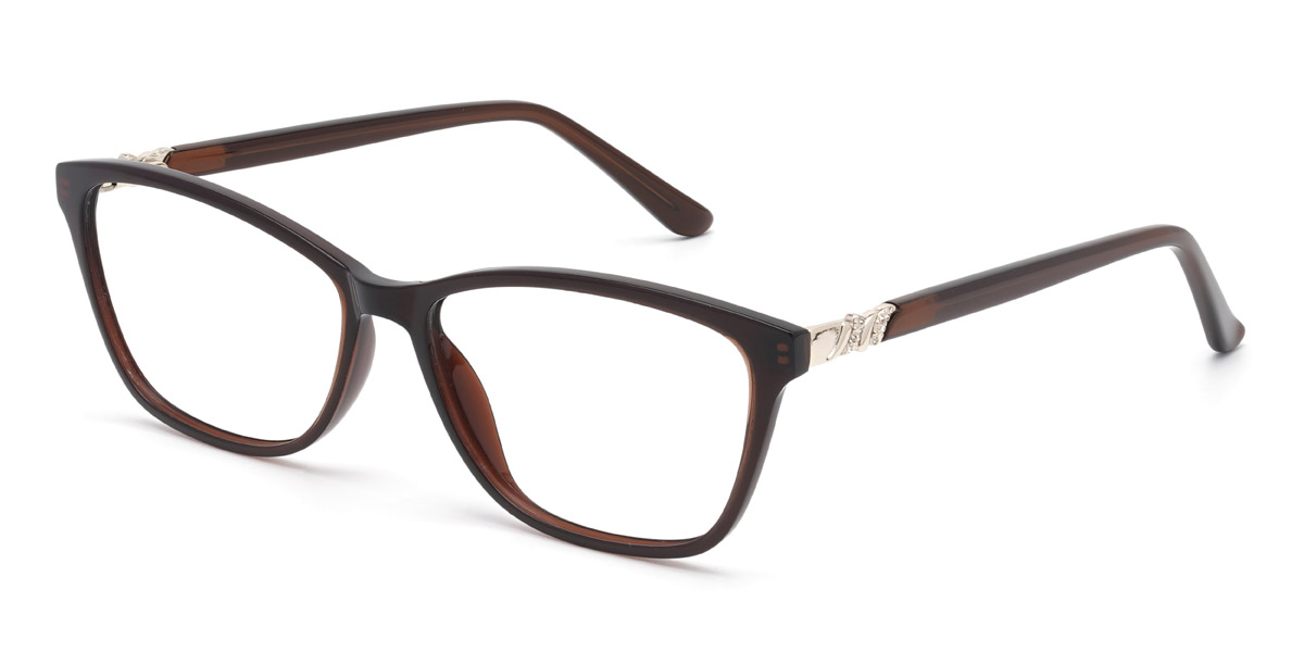 Brown Bassam - Rectangle Glasses