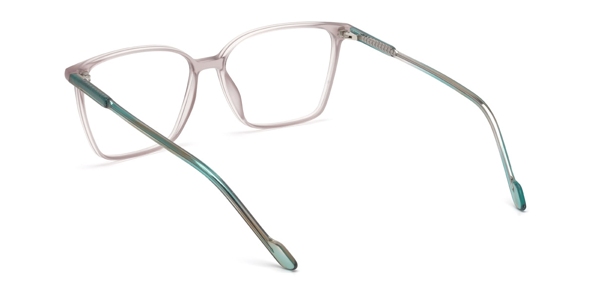 Light Pink Rowell Glasses - Rectangle Glasses