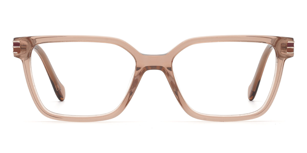 Brown Jozsi - Rectangle Glasses