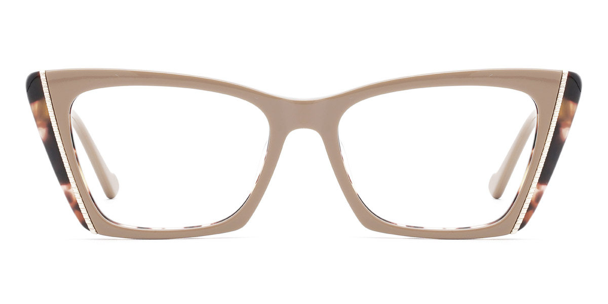 Caméo Marron Madalena - Cat Eye Glasses