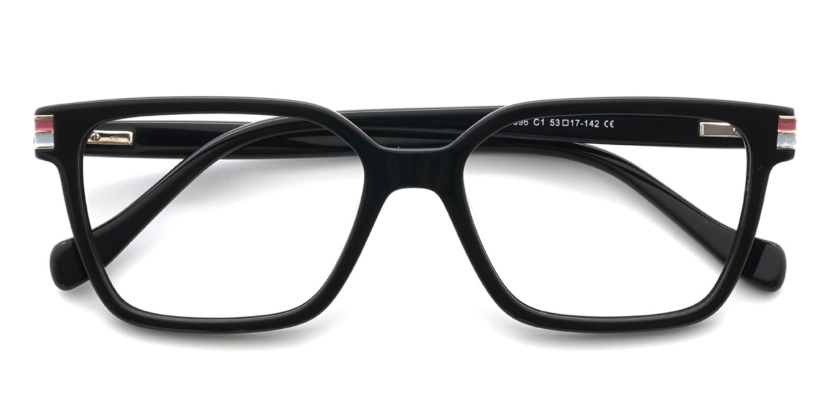 Negro Jozsi Gafas - Rectangle Glasses