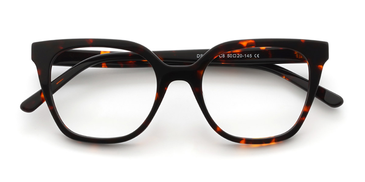 Tortoiseshell Martina - Square Glasses