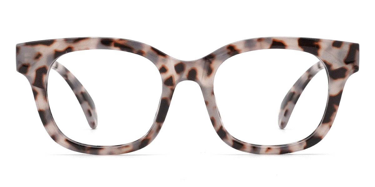 Ivory Tortoiseshell Wanda - Square Glasses