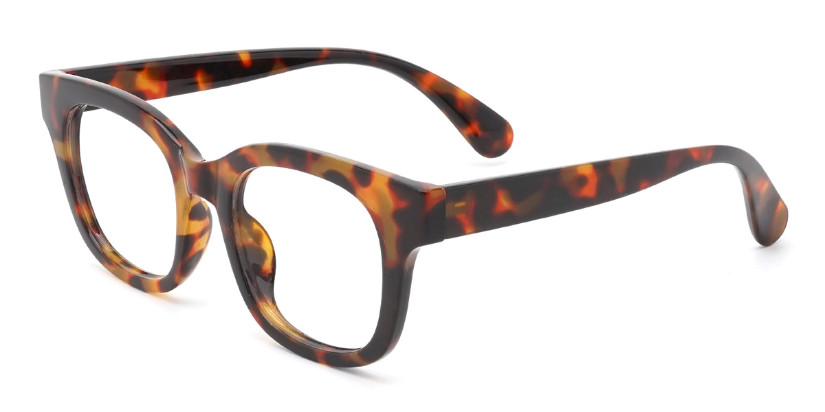 Tortoiseshell Wanda - Square Glasses