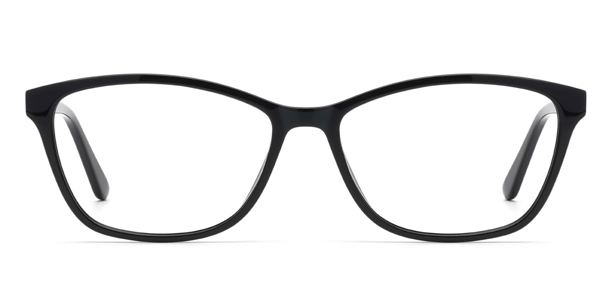 Black Bassam - Rectangle Glasses