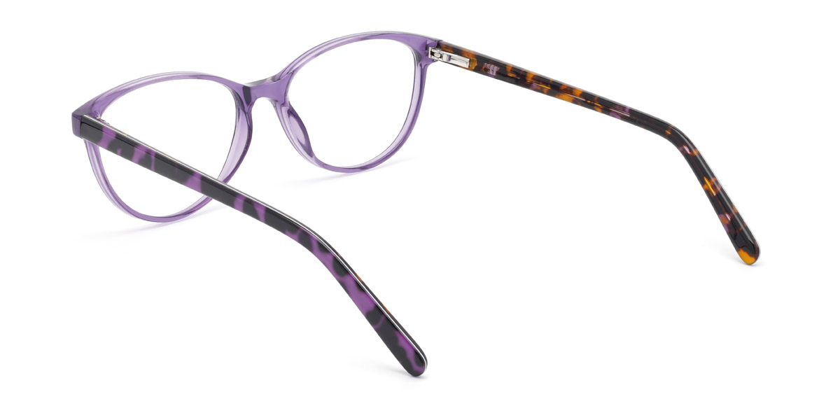 Purple Wallis - Oval Glasses