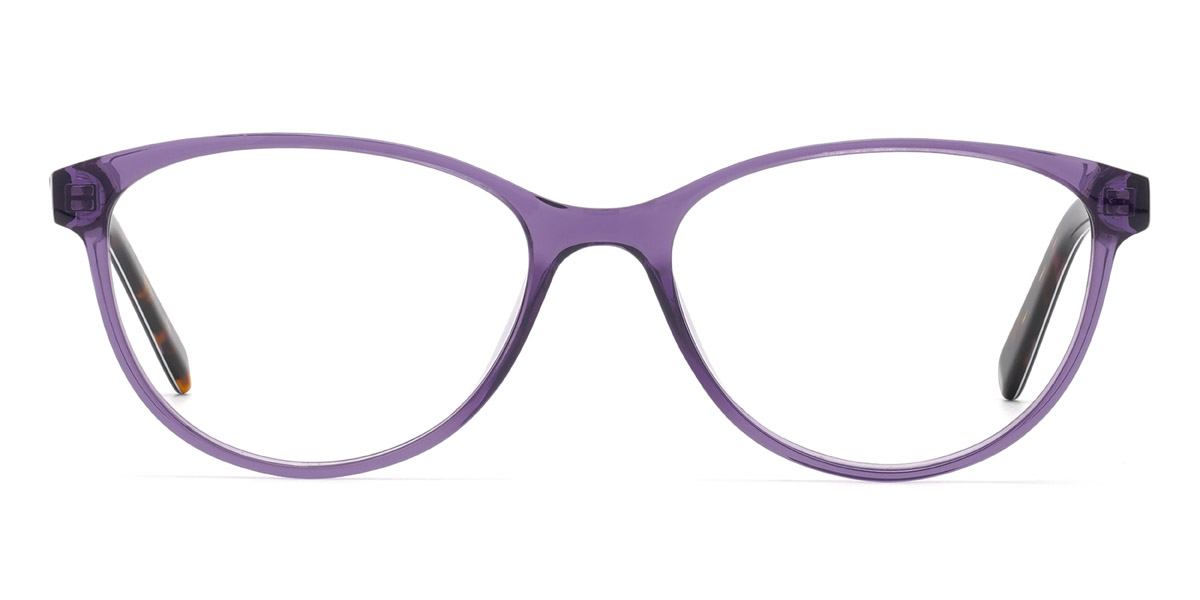 Purple Wallis - Oval Glasses