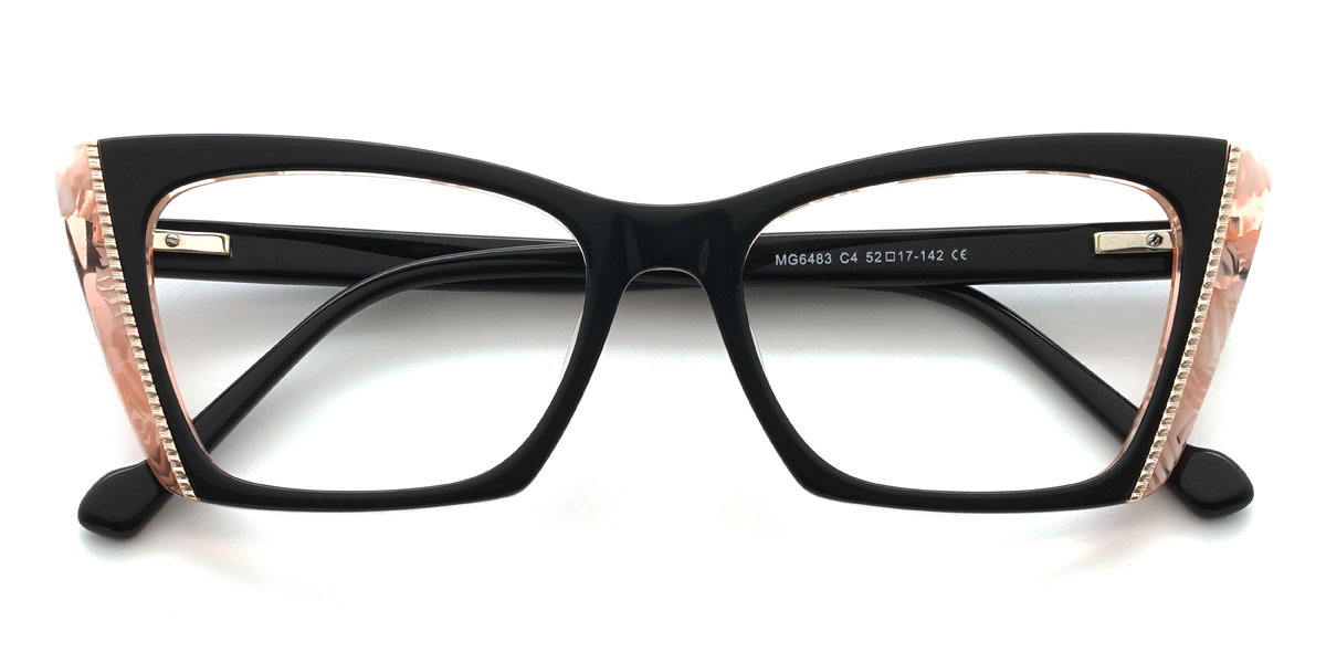 Black Madalena - Cat Eye Glasses