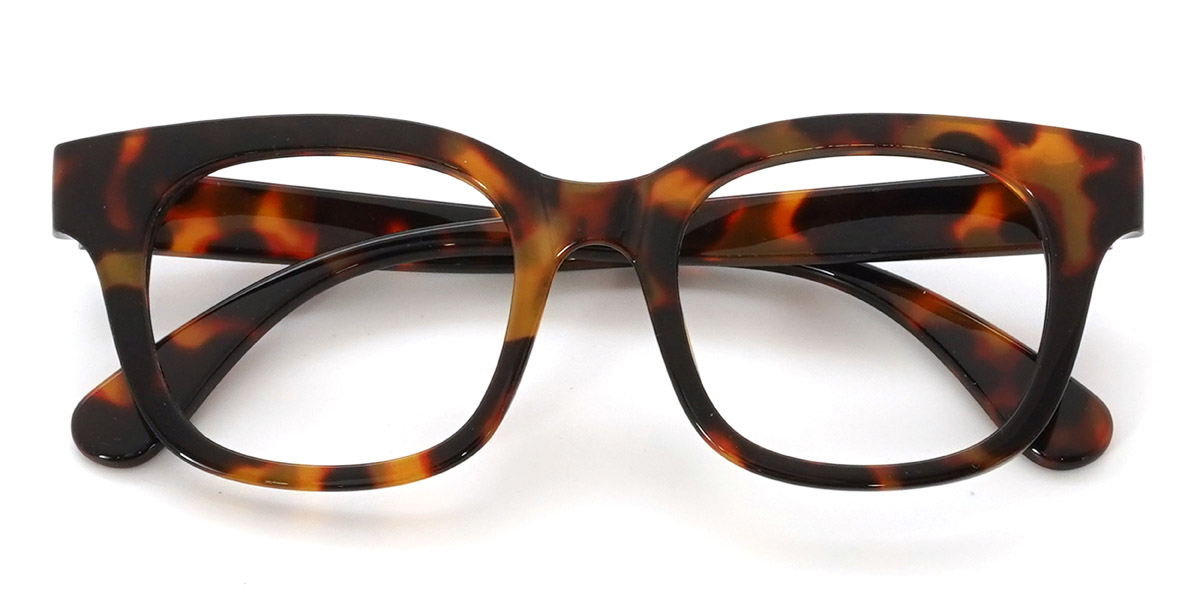 Tortoiseshell Wanda - Square Glasses