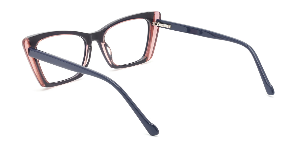 Navy Madalena - Cat Eye Glasses