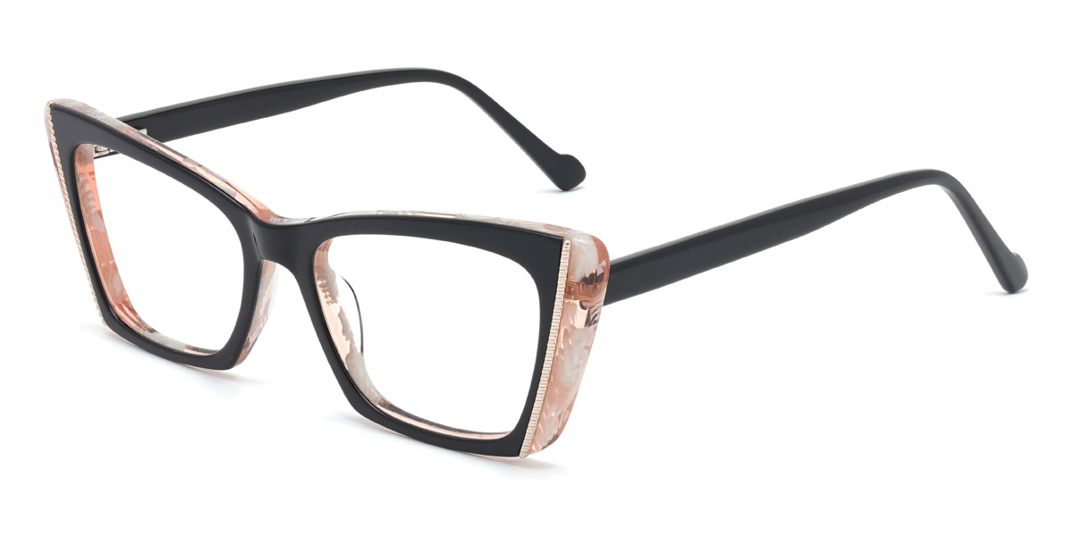 Black Madalena - Cat Eye Glasses