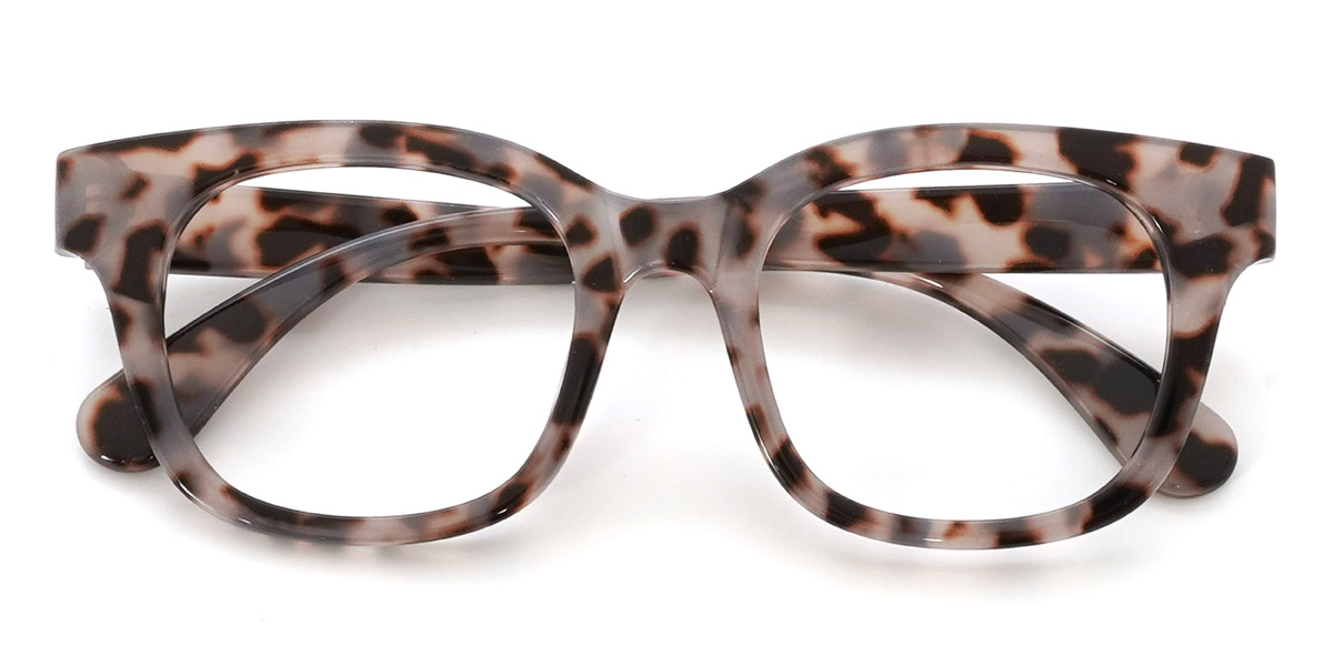 Ivory Tortoiseshell Wanda - Square Glasses