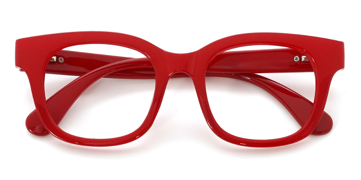 Rojo Wanda - Square Glasses