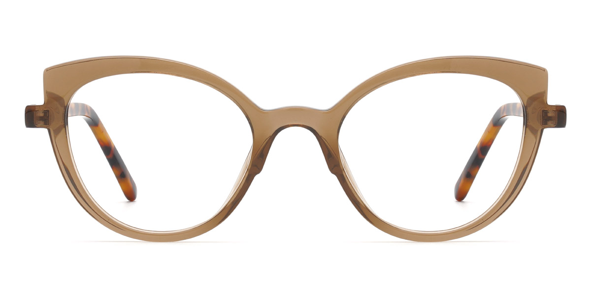 Brown Prima - Cat Eye Glasses