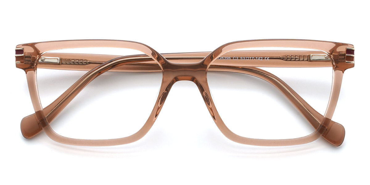 Brown Jozsi - Rectangle Glasses