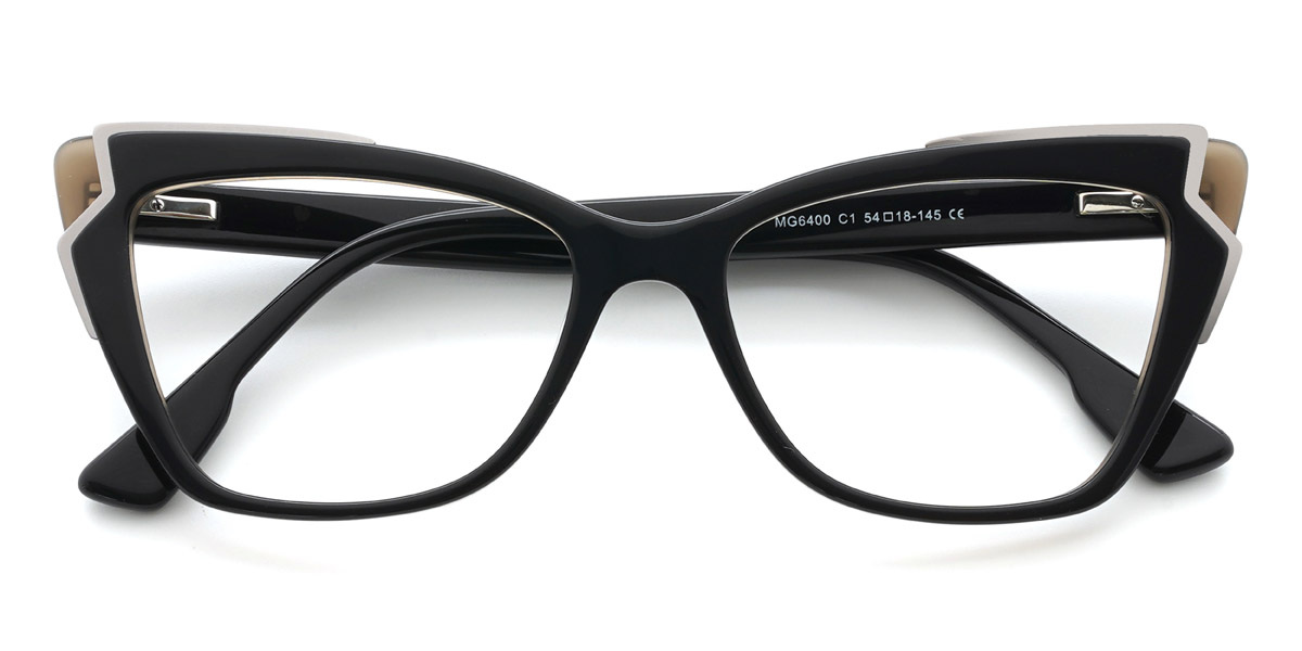 Negro Marcia - Cat Eye Glasses