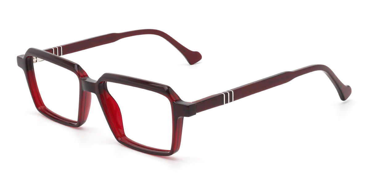 Jujube Rouge Mahmud - Rectangle Glasses