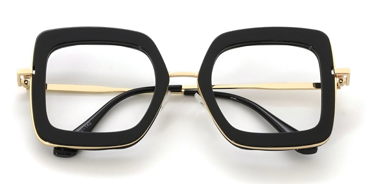 Black Alaia - Square Glasses