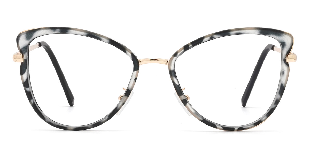 Fekete teknősbéka Curtis - Cat Eye Glasses