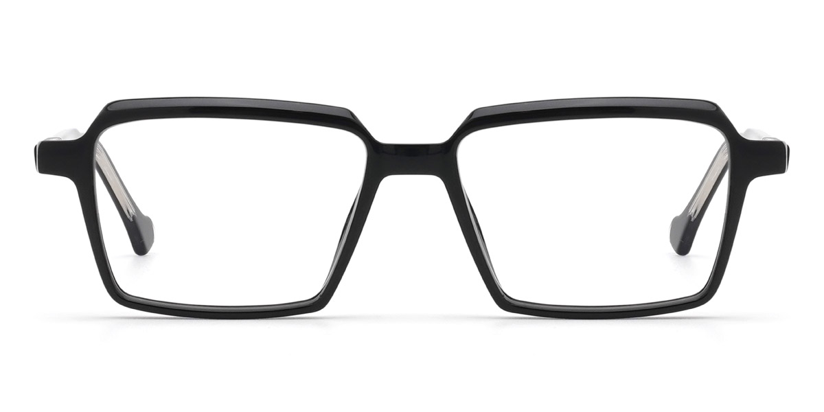 Black Mahmud - Rectangle Glasses