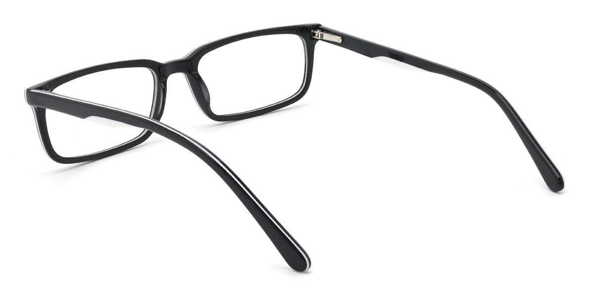 Black Ripley - Rectangle Glasses