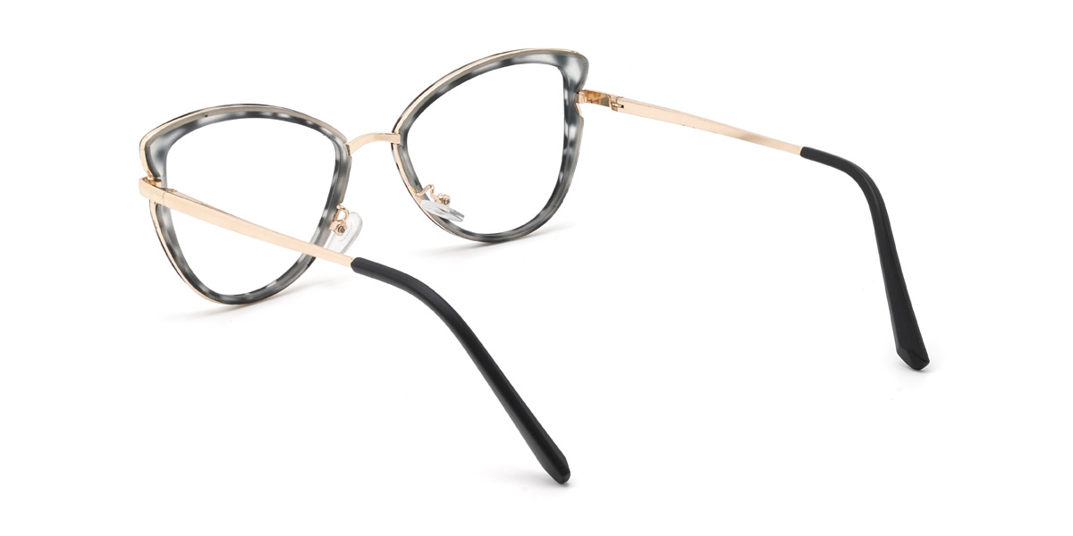 Black Tortoiseshell Curtis Glasses - Cat Eye Glasses