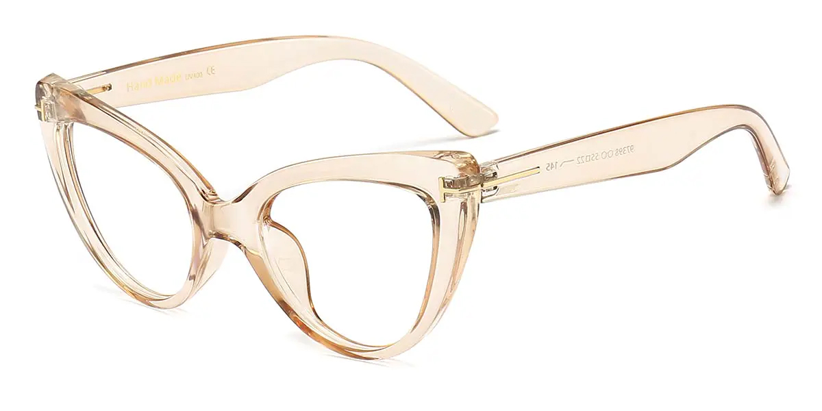 Champagne Abyssinia - Cat Eye Glasses