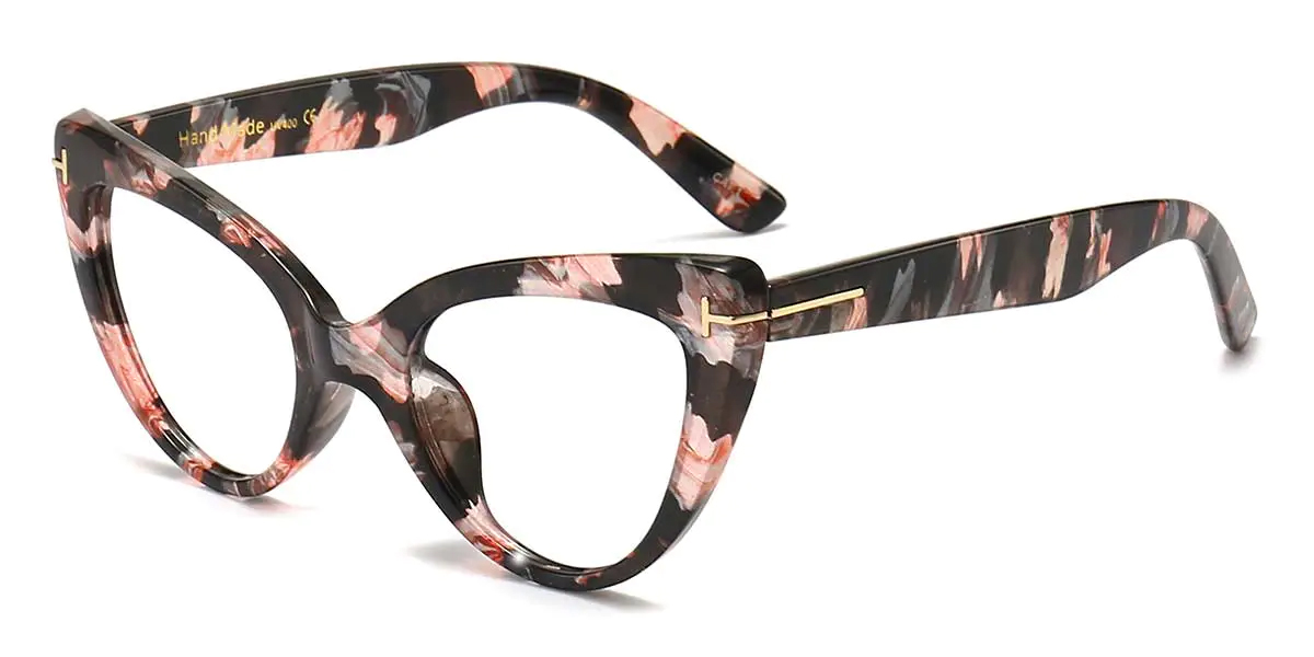 Floral Abyssinia Glasses - Cat Eye Glasses