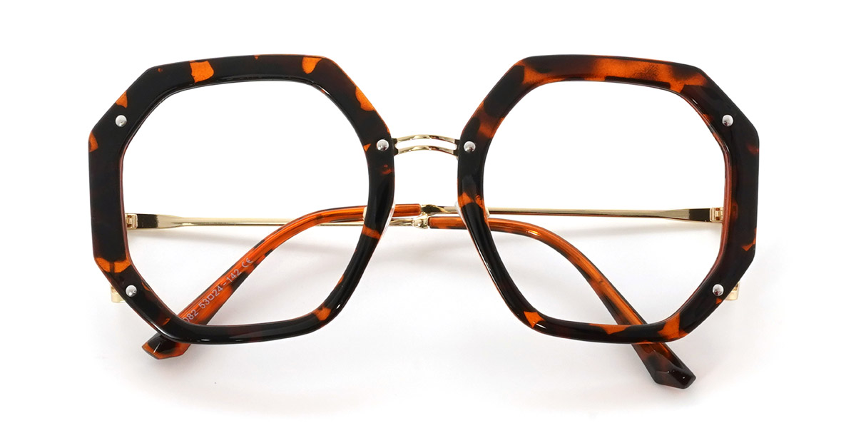 Tortoiseshell Mikaela - Oval Glasses