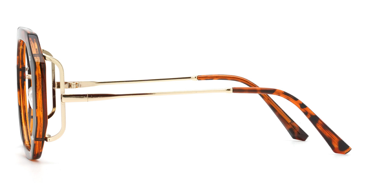 Tortoiseshell Mikaela - Oval Glasses