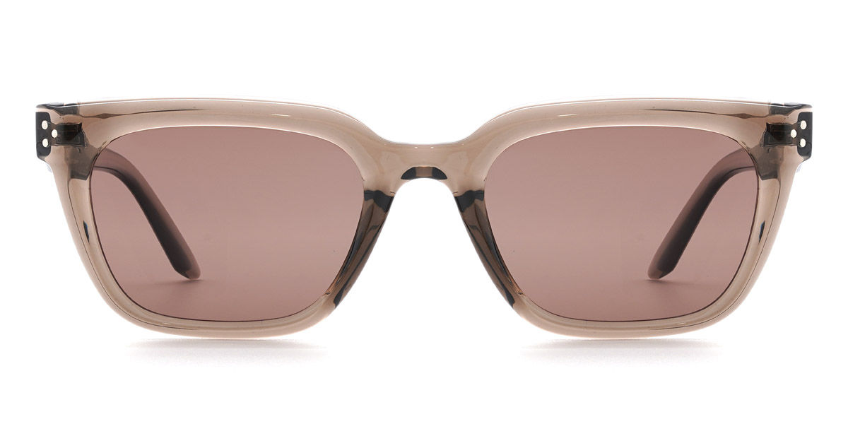 Brown Brown Talon - Rectangle Sunglasses