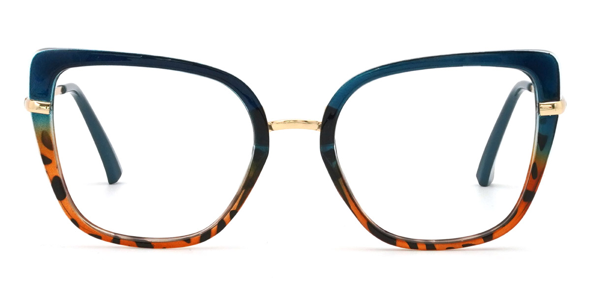 Navy Blue Tortoiseshell Leire - Cat Eye Glasses